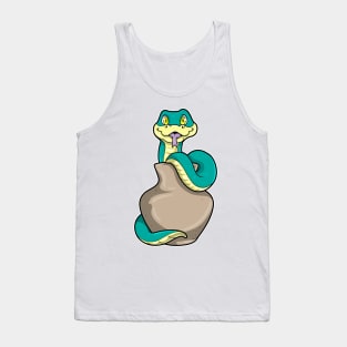 Snake with Vase Tank Top